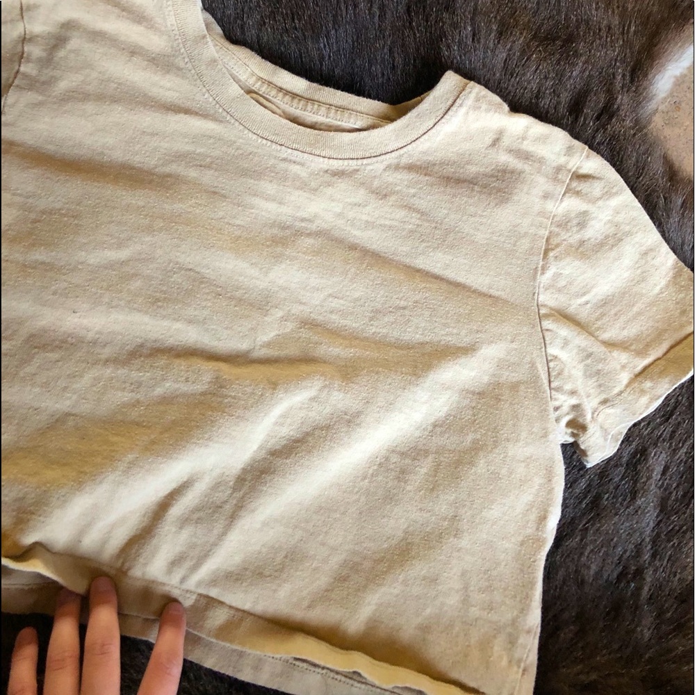 Urban outfitters crop- tee